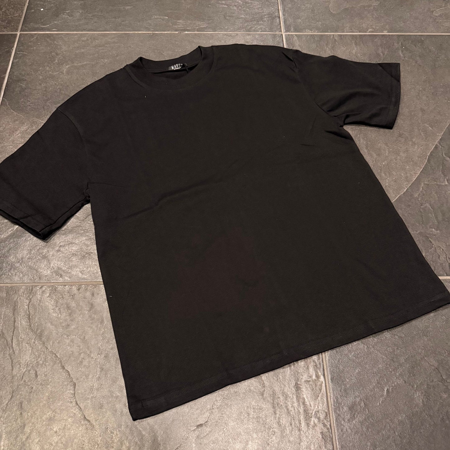 M5080 T-SHIRT UOMO NERA - T-shirt uomo -