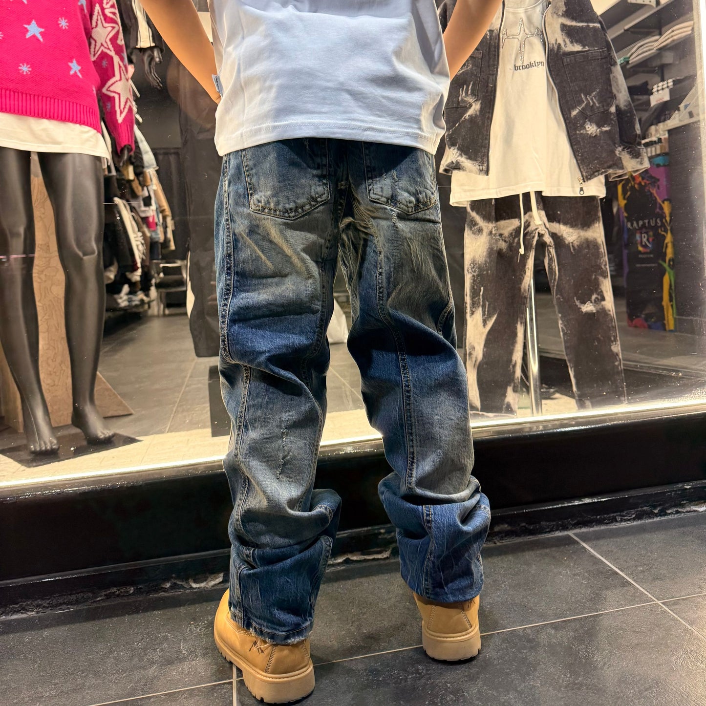 CB BAGGY MB 28 BLUE - JEANS BIMBO - CIANOTIC