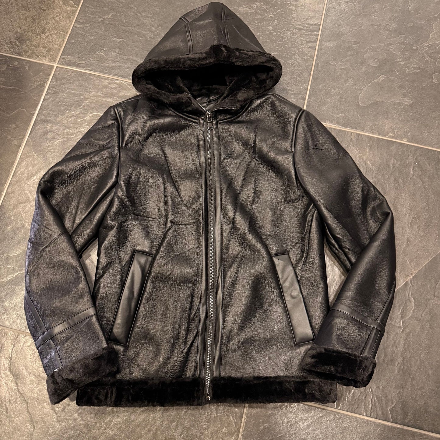 P-1872 MONTONE NERO - Giubbini uomo -