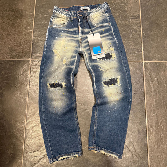 CB BAGGY CROME 3 BLUE - JEANS BIMBO - CIANOTIC