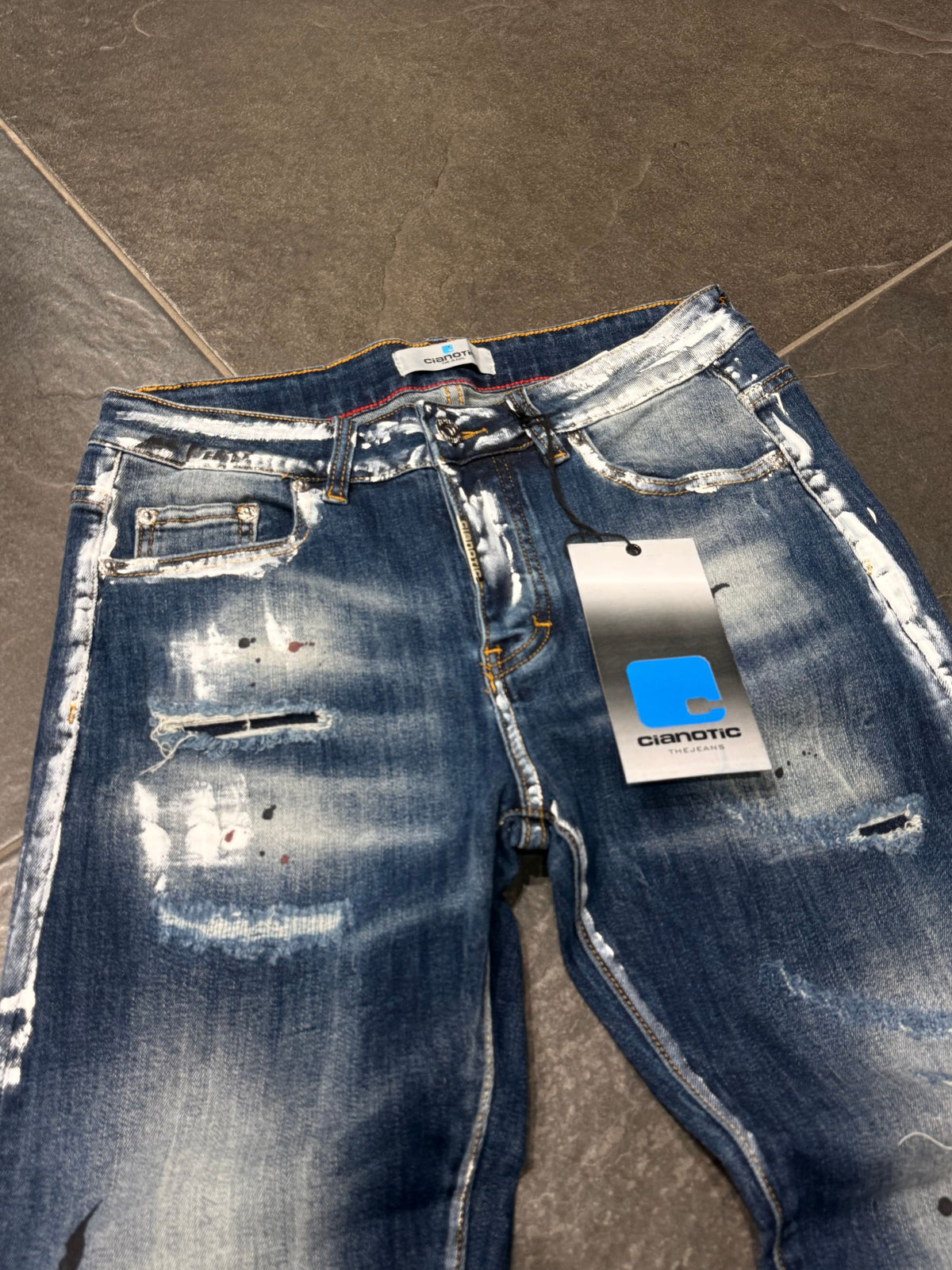 NEW FIT C 02 BLU - Jeans uomo - CIANOTIC
