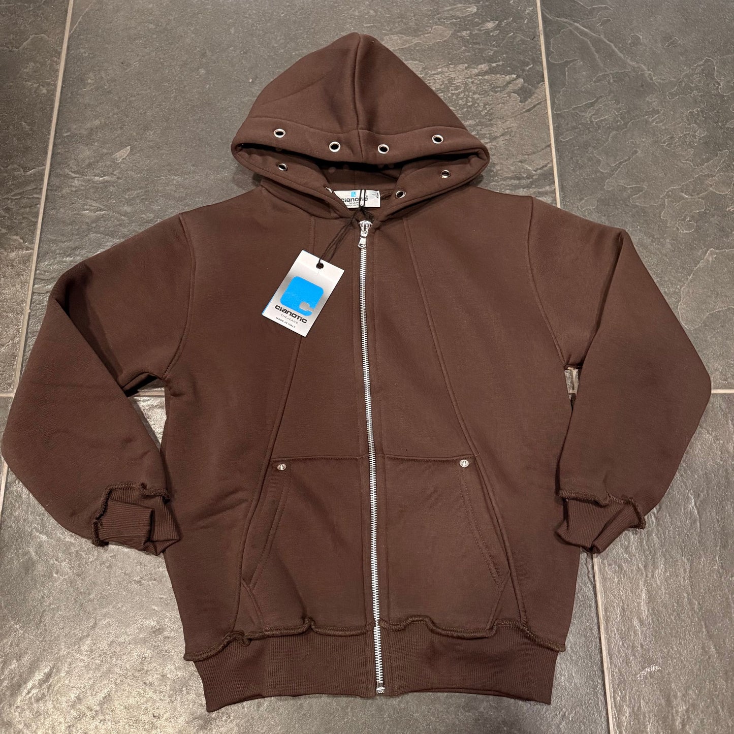 CB F/HOLLOW FRAME FELPA BIMBO MORO - felpa bimbo - CIANOTIC