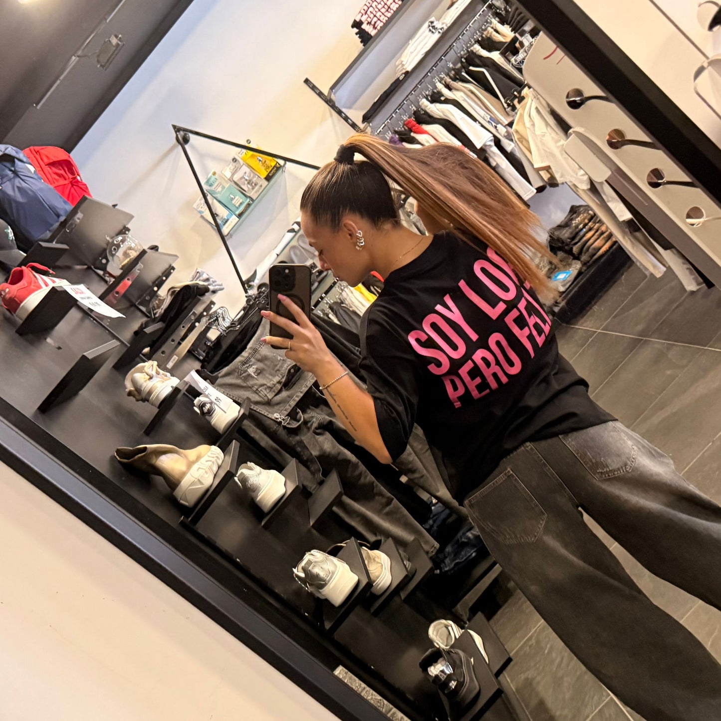 B21 T-SHIRT SOY LOCA NERA - T-shirt donna -