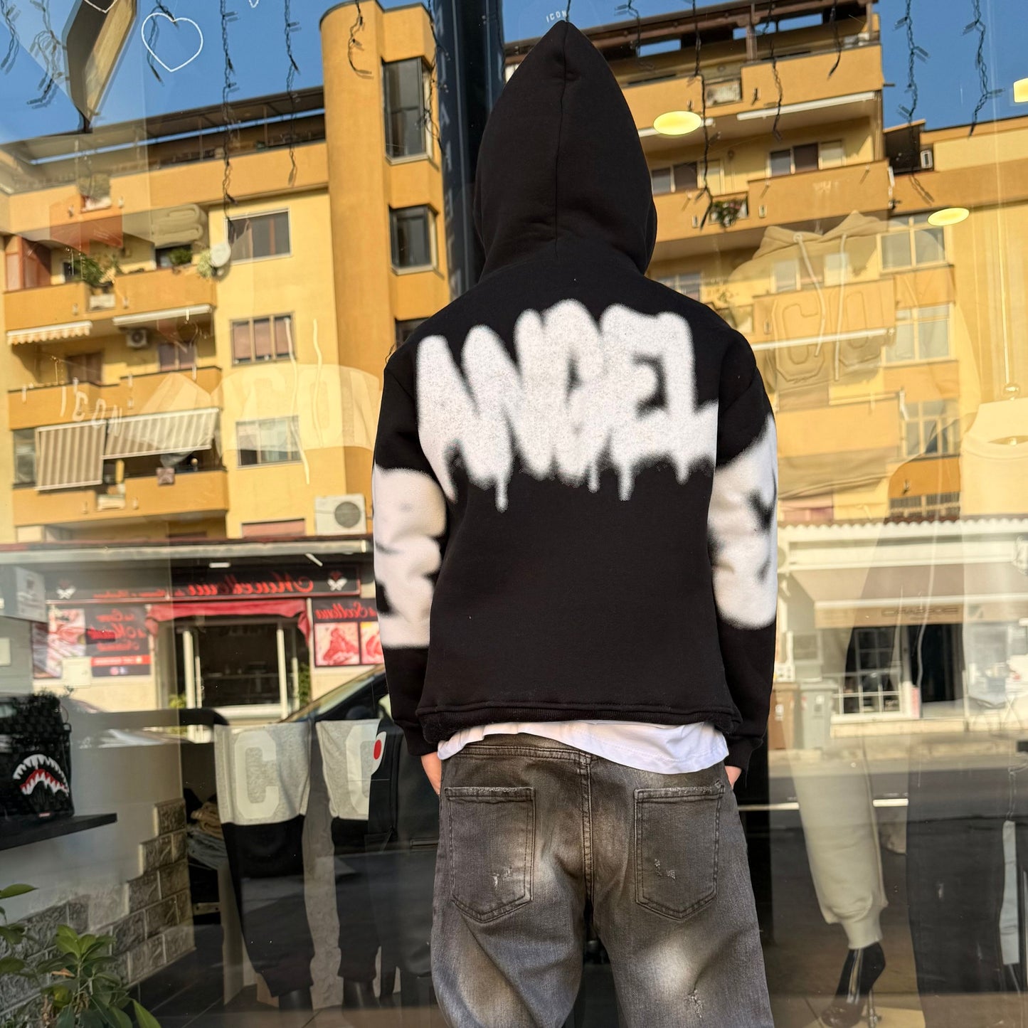 520 FELPA BIMBO NERA - felpa bimbo - IO CHICO