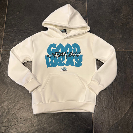 F/GOOD FELPA CIANOTIC BIANCA - felpa bimbo - CIANOTIC