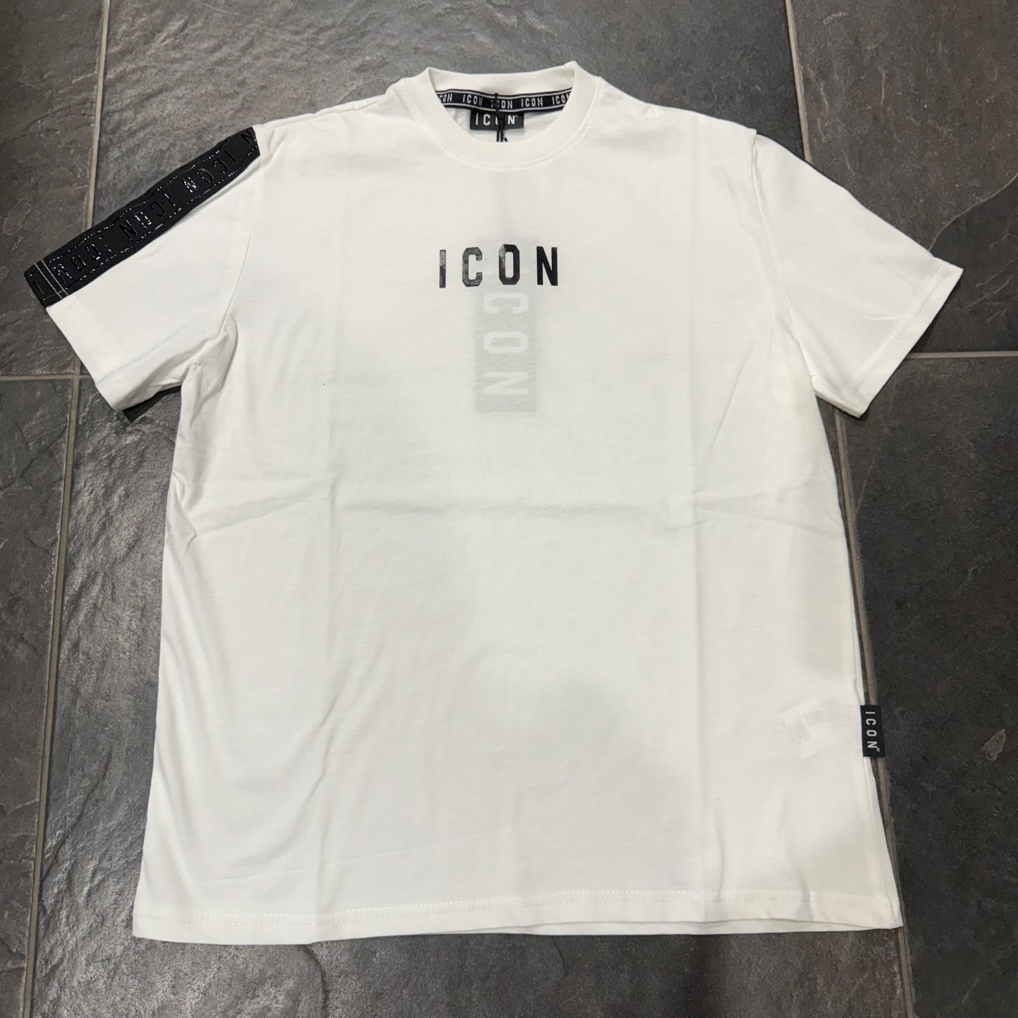 ICUF2W6T038 T-SHIRT ICON BIANCA - T-shirt uomo - icon