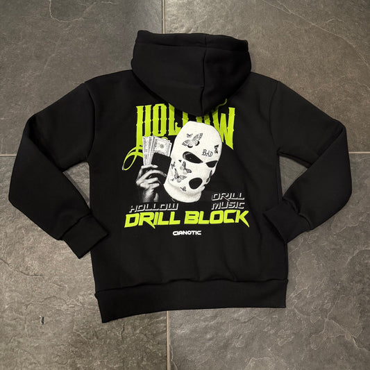 F/DRILL BLOCK ZIP FELPA BIMBO NERA - felpa bimbo - CIANOTIC