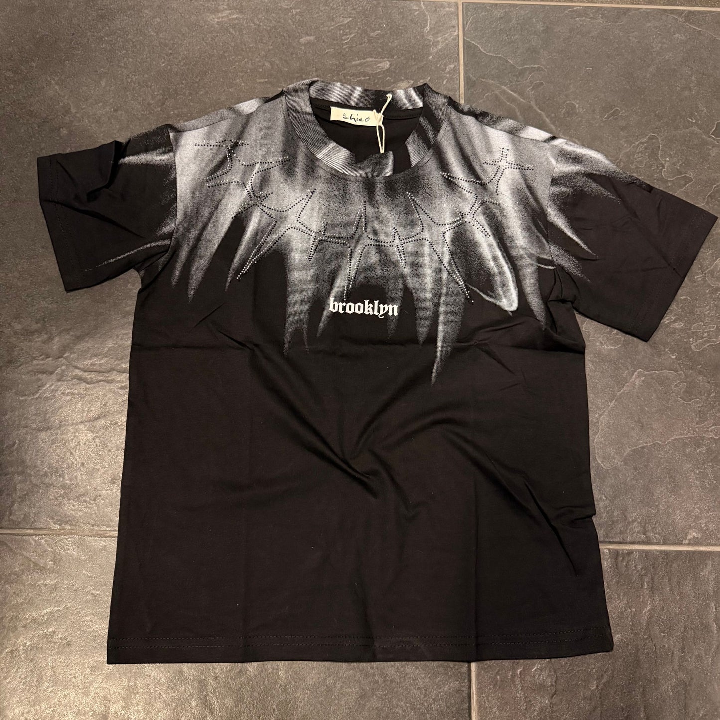 SZ173 T-HSIRT NERA BIMBO - T-shirt bimbo - IO CHICO
