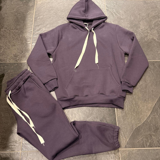 25-01 TUTA GRIGIO PRUGNA - Tute unisex - HYGLOS