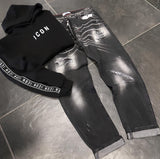 NEW FIT MODENA BLACK - Jeans uomo - CIANOTIC