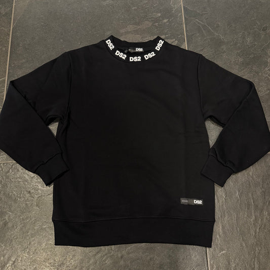 FW25223 FELPA DS2 NERA - FELPA UOMO - DROP SEASON 2