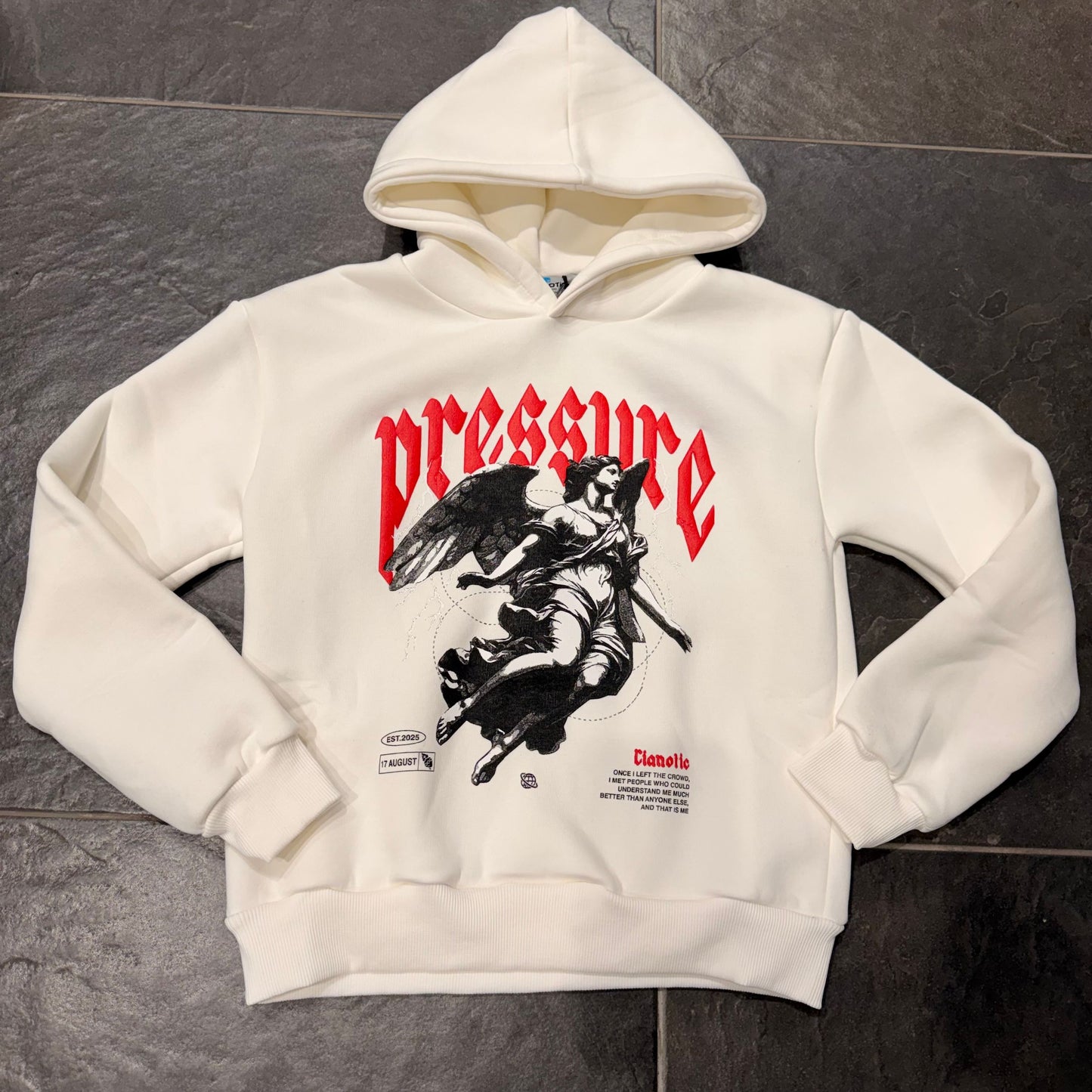 F/PESSURE BIANCA - felpa bimbo - CIANOTIC