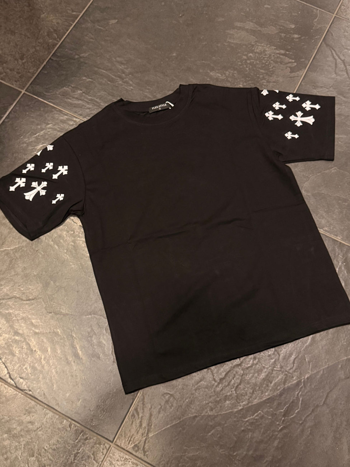 FK-098 T-SHIRT UOMO  NERA - T-shirt uomo -