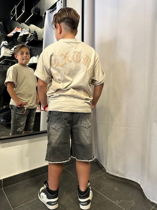 168 T.SHIRT BIMBO  BEIGE - T-shirt bimbo - IO CHICO