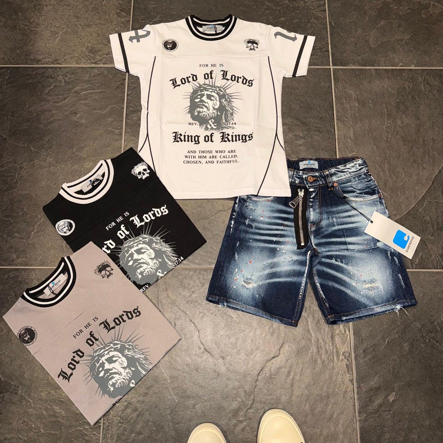 JESUS T-SHIRT BIMBO NERA - T-shirt bimbo - CIANOTIC
