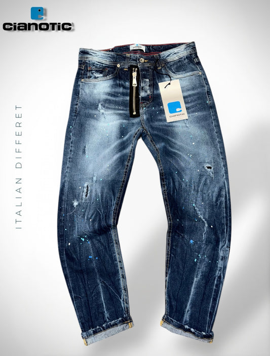 NEW FIT CLUB 30 BLU - Jeans uomo - CIANOTIC