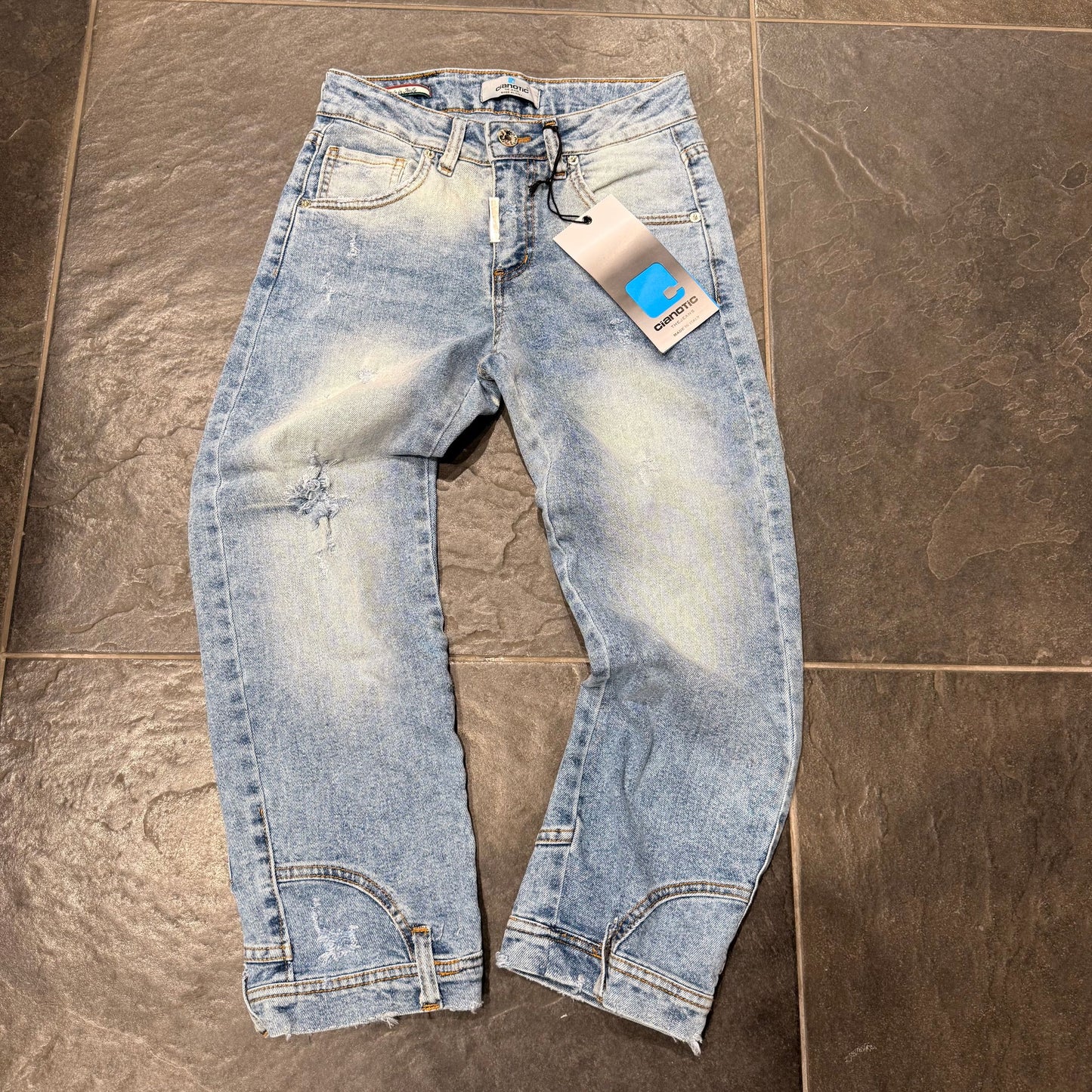 CB BAGGY 24 BLUE - JEANS BIMBO - CIANOTIC