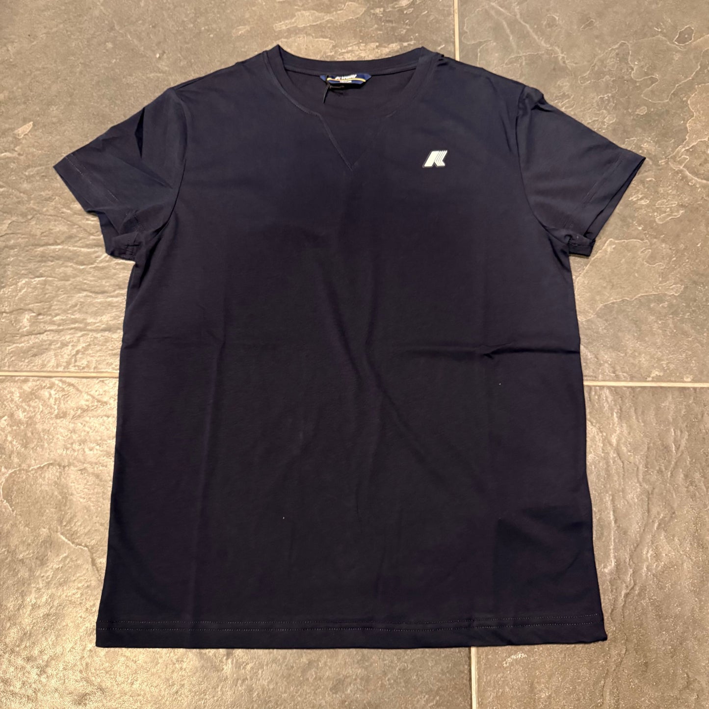 K-WAY T-SHIRT BLU K89 - T-shirt uomo - K-WAY
