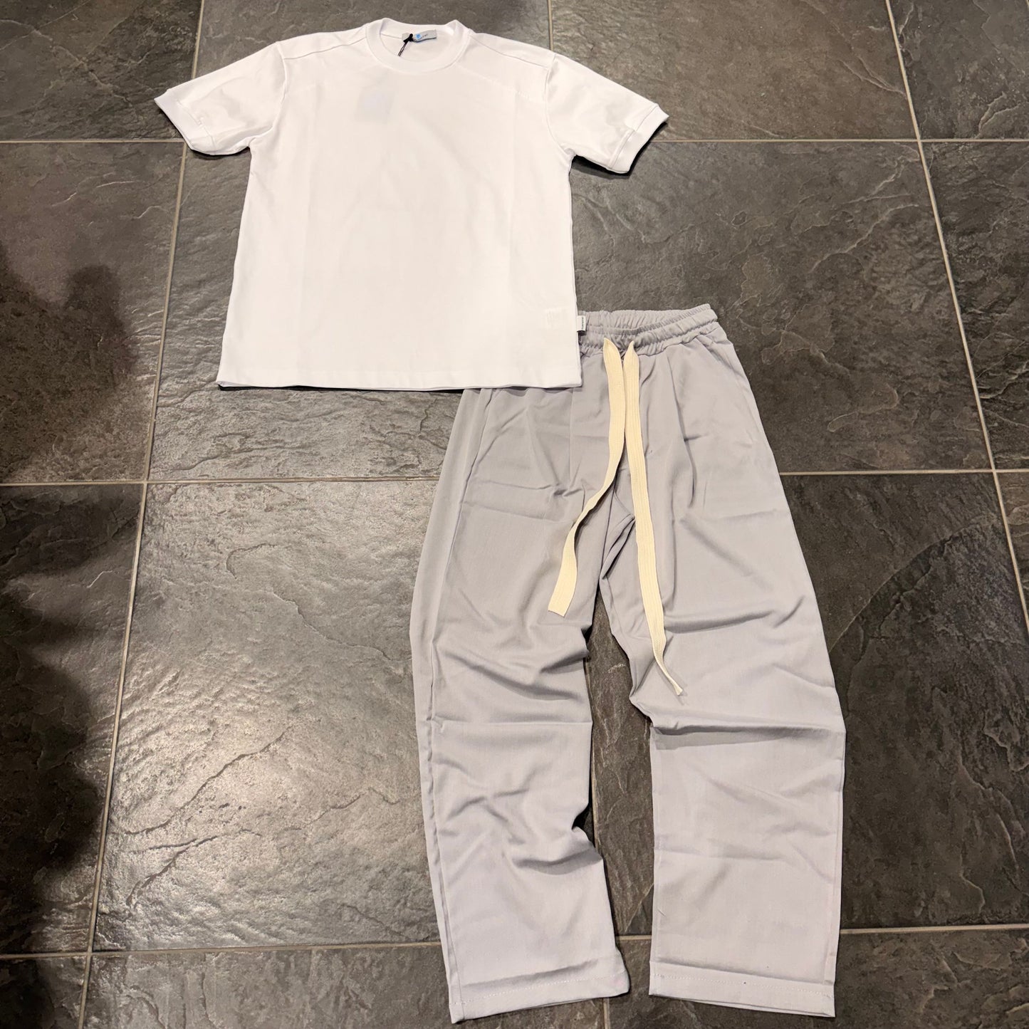 PA876 PANTALONE GRIGIO - pantalone uomo -