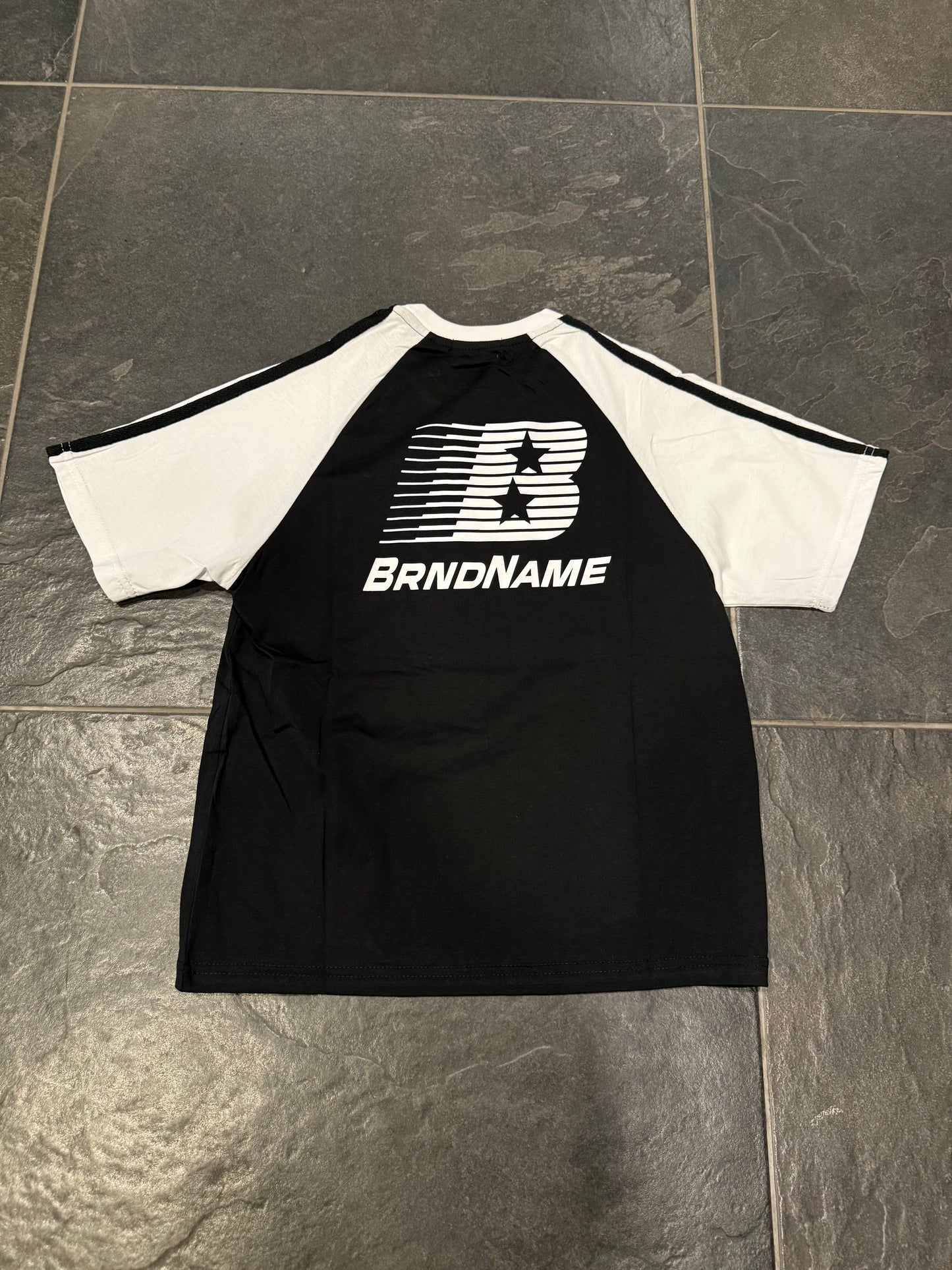 D-6811 T-SHIRT BIMBO NERA - T-shirt bimbo -