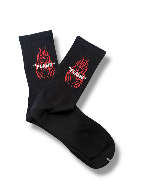 EUPHORIA FLAME NERO - CALZINI UNISEX - EUPHORIA