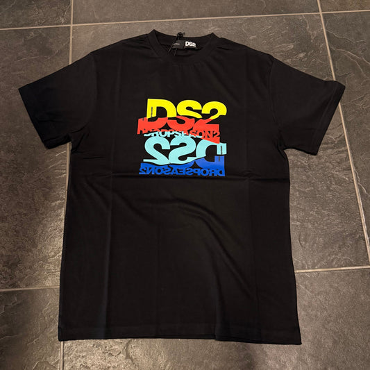 SS26B14 T-SHIRT DS2 NERA - T-shirt uomo - DROP SEASON 2