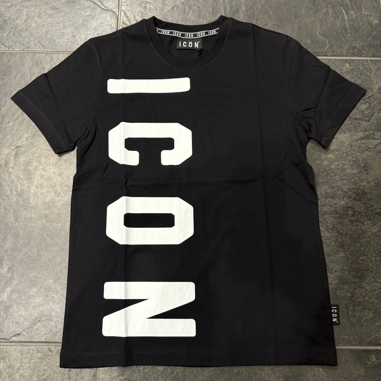 ICUF2W6T004 T-SHIRT ICON NERA - T-shirt uomo - icon