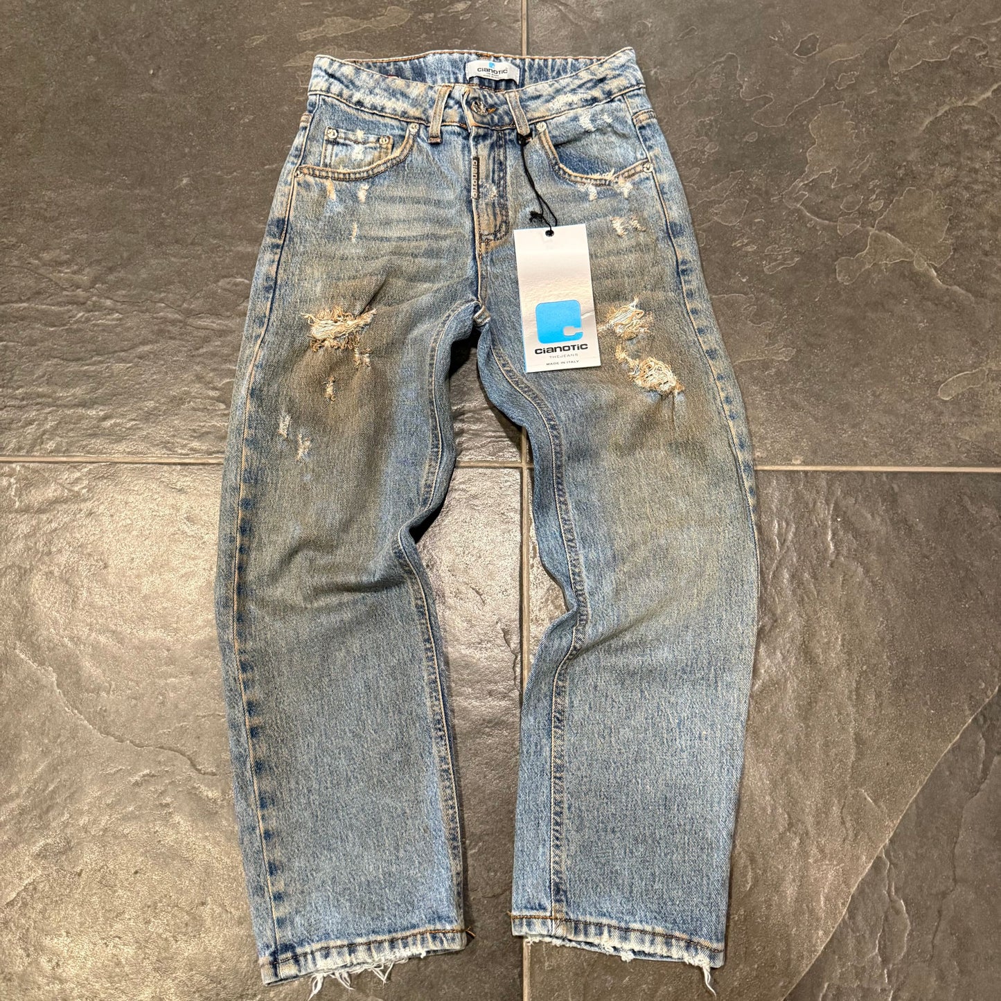 CB BAGGY KANSAS BLU - JEANS BIMBO - CIANOTIC