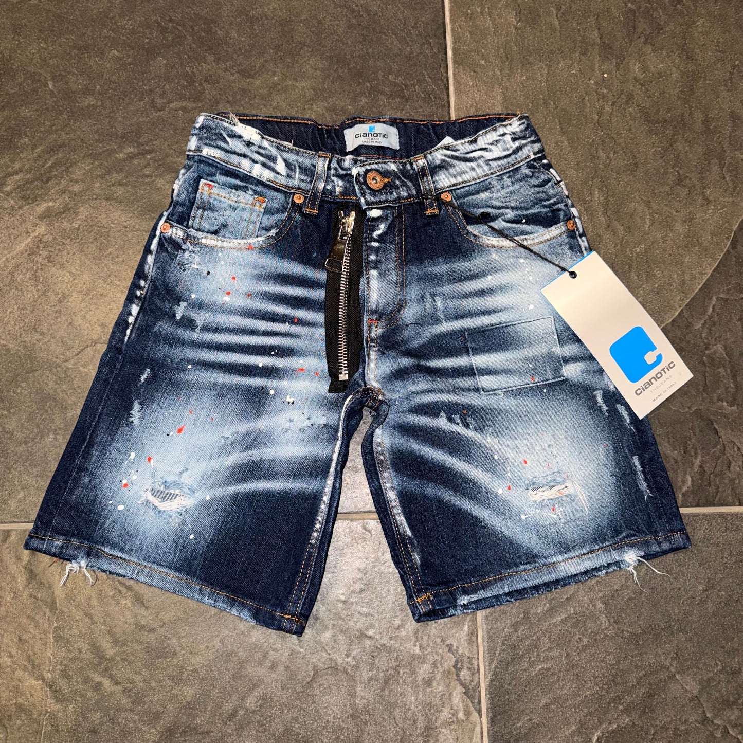 CB SHORT R01 BLUE - short bimbo - CIANOTIC