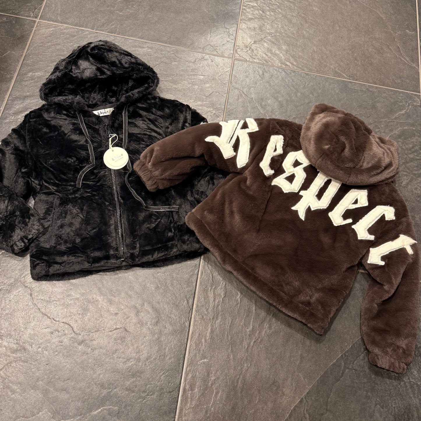 SZ148 GIUBBINO BIMBO NERO - GIUBBINO BIMBO - IO CHICO