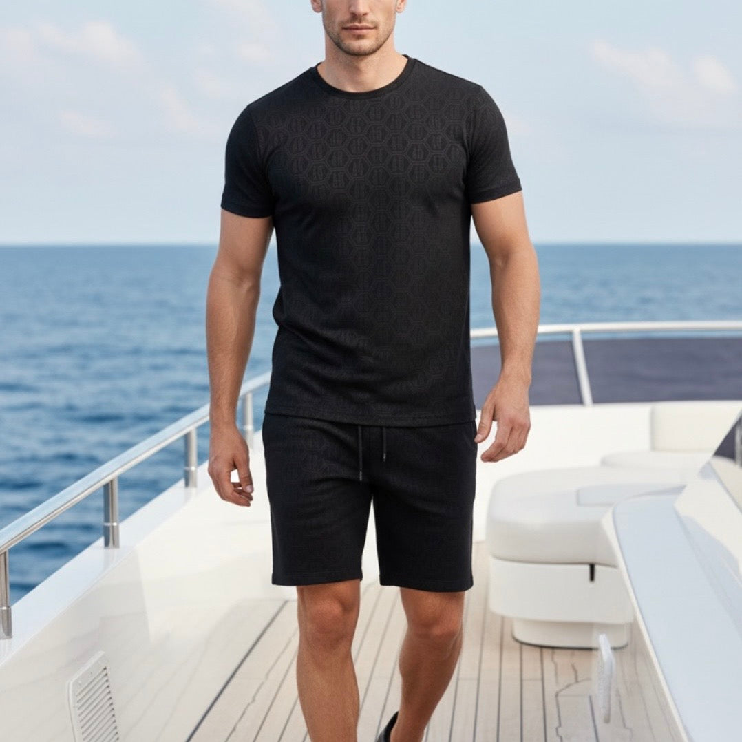 IUT039 T-SHIRT ICON NERA - T-shirt uomo - icon