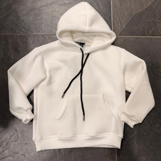 9130 FELPA BAMBINO BIANCA - felpa bimbo - IO CHICO