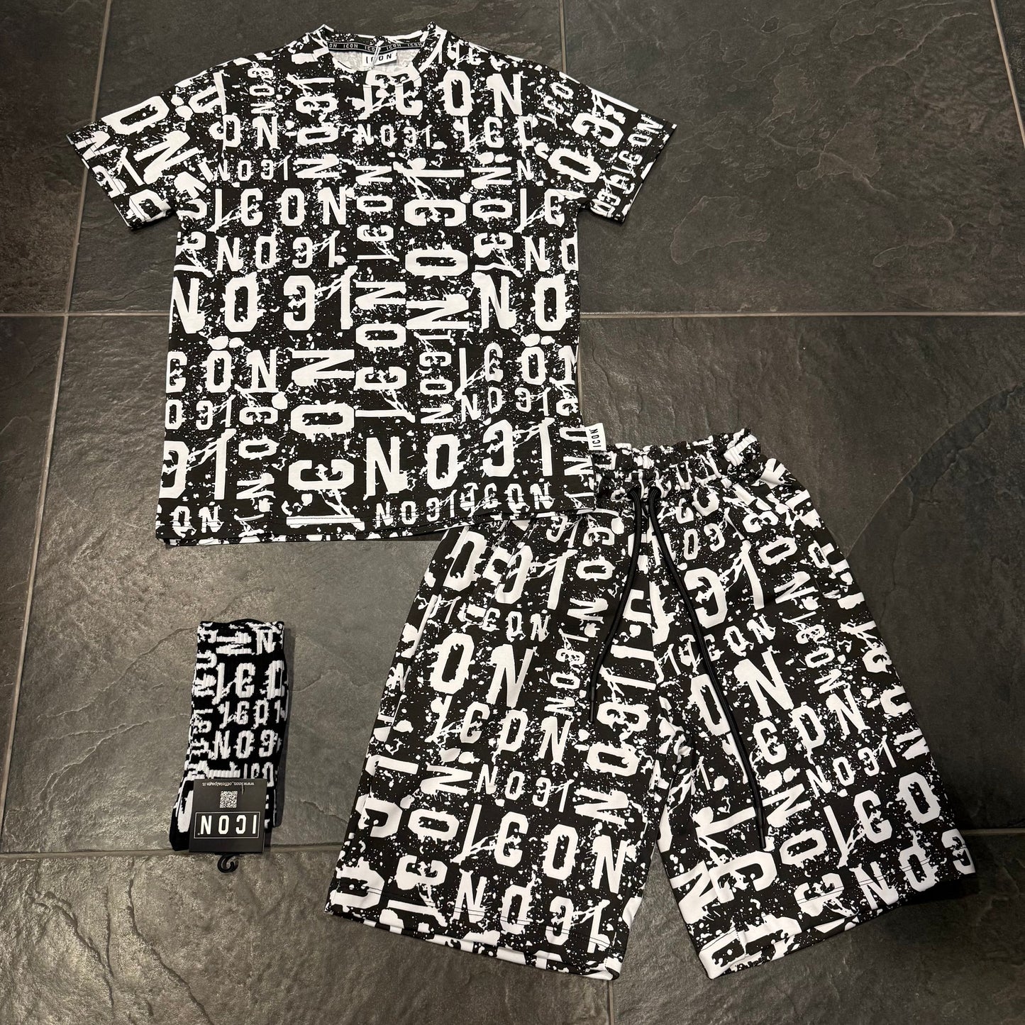 IUT018 COMPLETO ICON NERO - T-shirt uomo - icon