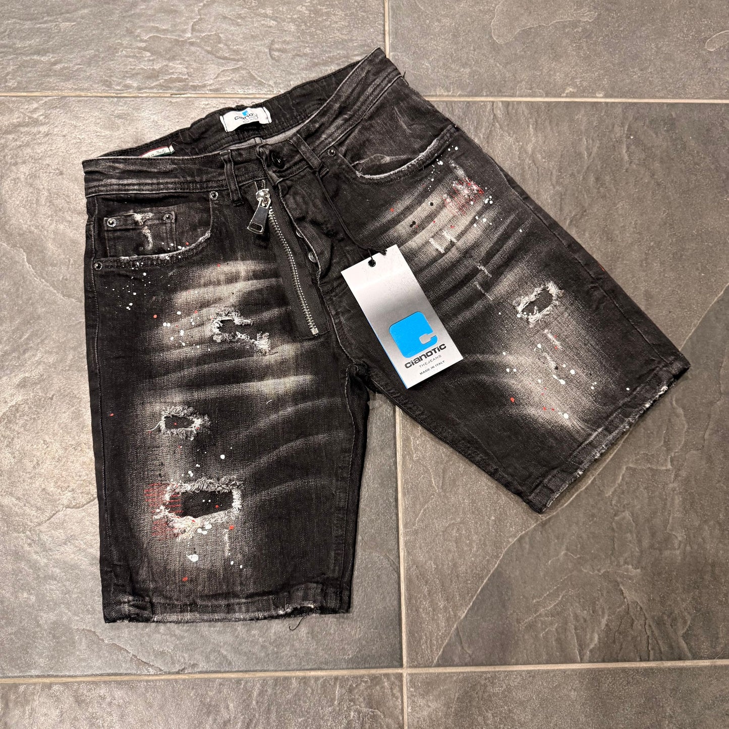 SHORT M95 BLACK - Short uomo - CIANOTIC