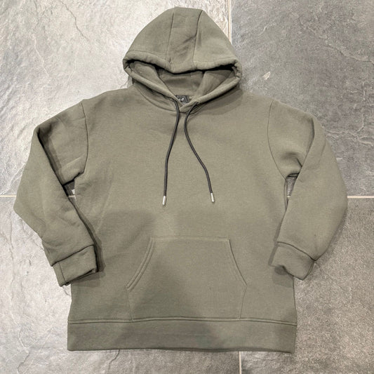 9130 FELPA BIMBO VERDE MILITARE - felpa bimbo - IO CHICO