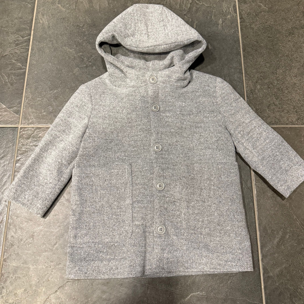 BO-CAP CAPPOTTO GRIGIO BIMBO - GIUBBINO BIMBO -