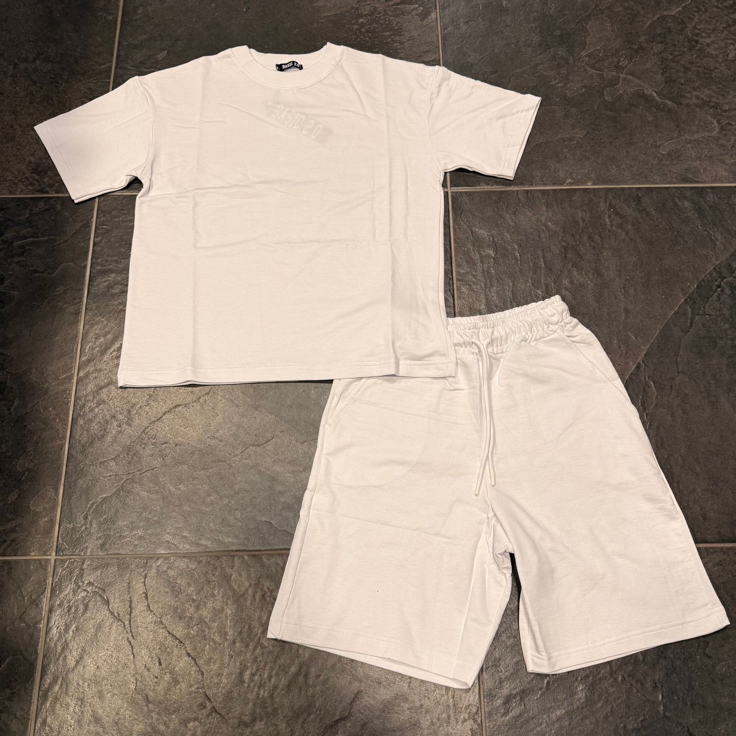 A8891 COMPLETO UOMO BIANCO - Completo uomo -