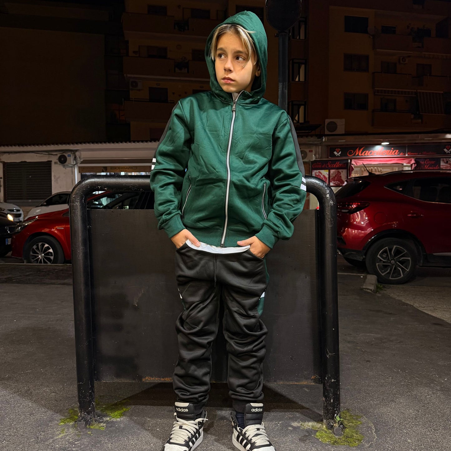 AH83631 TUTA BIMBO VERDE -  - YI BOY