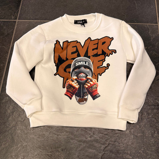 511 FELPA BIMBO BIANCA - felpa bimbo - IO CHICO