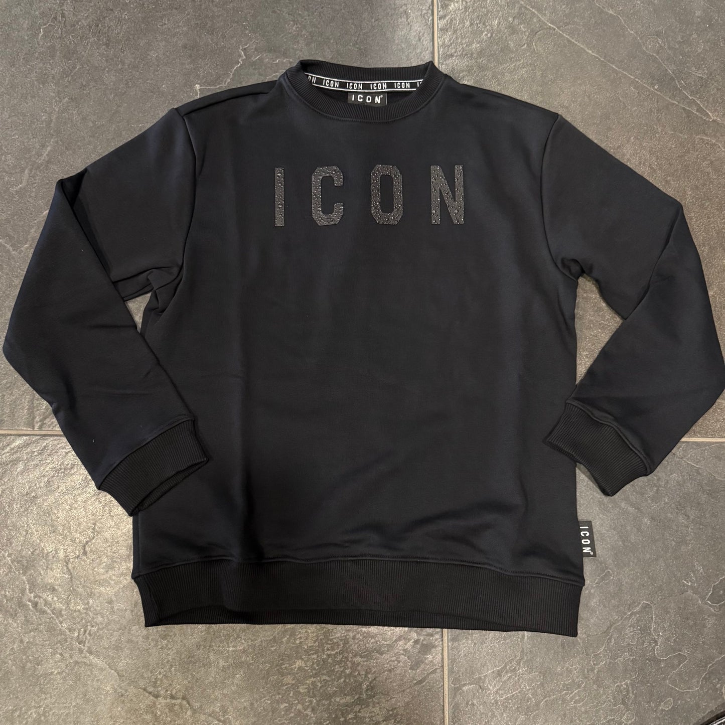ICUF2W6F030 FELPA ICON NERA - Felpe uomo - icon