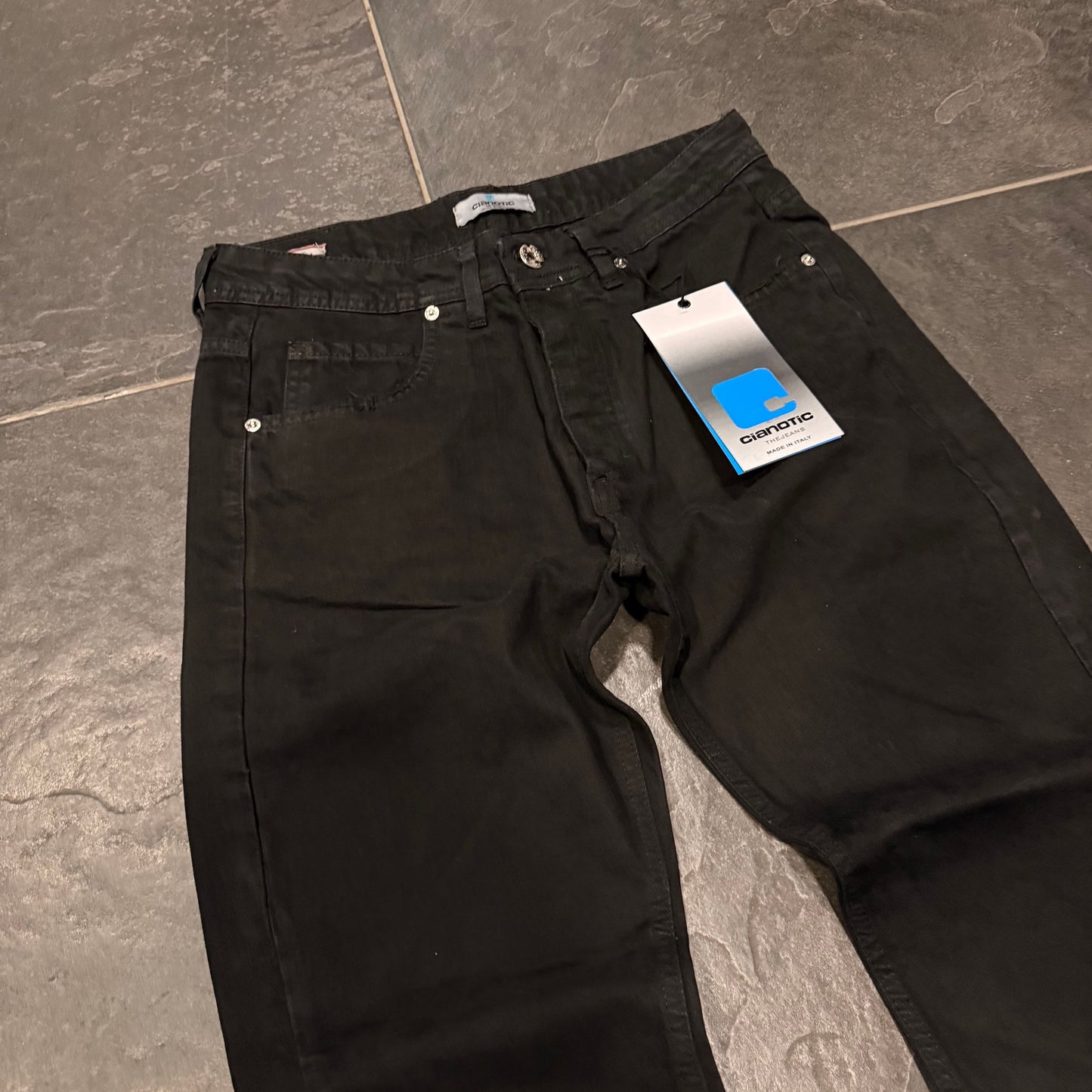 STRAIGHT FIT COTTON. - Jeans uomo - CIANOTIC