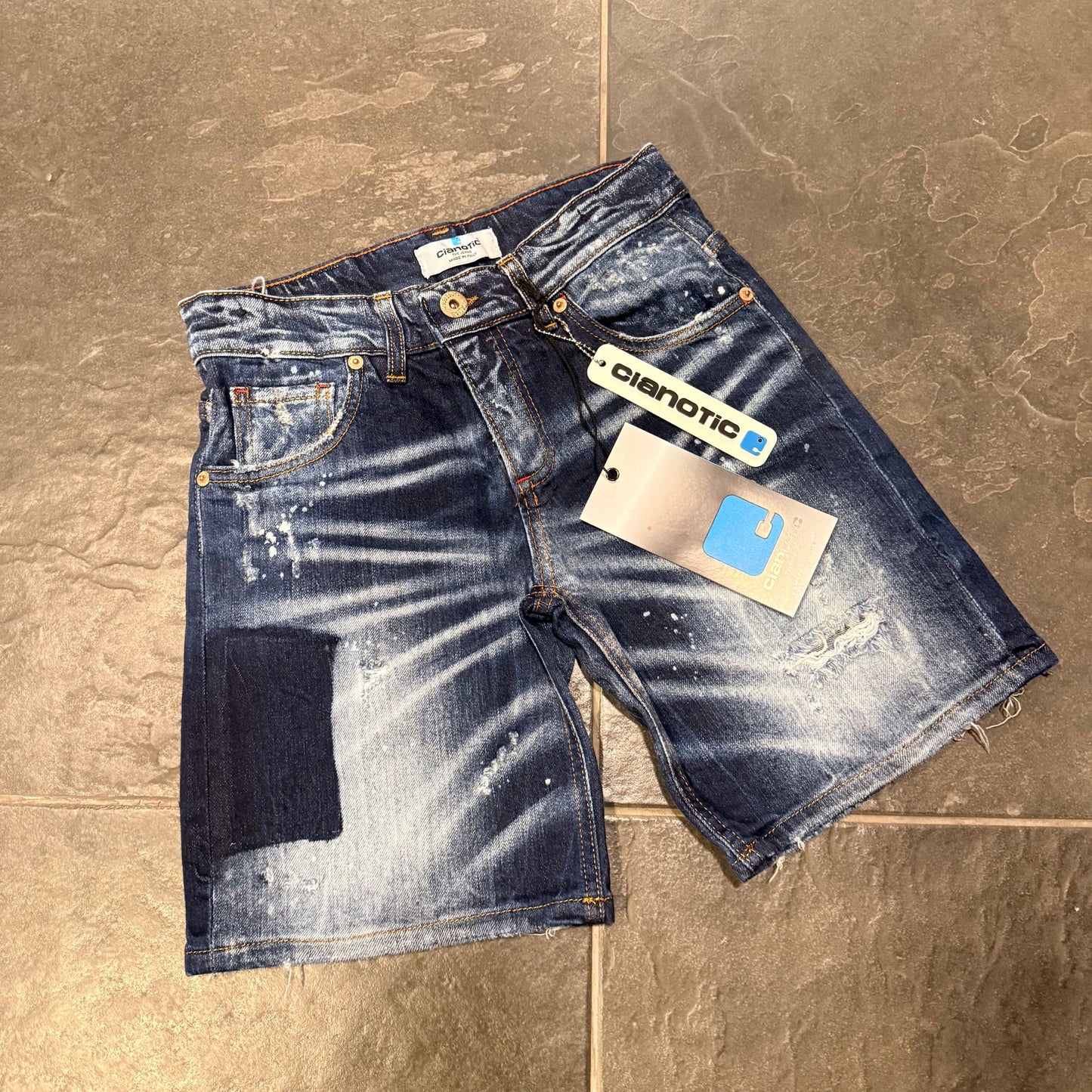 CB SHORT BEACH 4 LIFE BLUE - short bimbo - CIANOTIC
