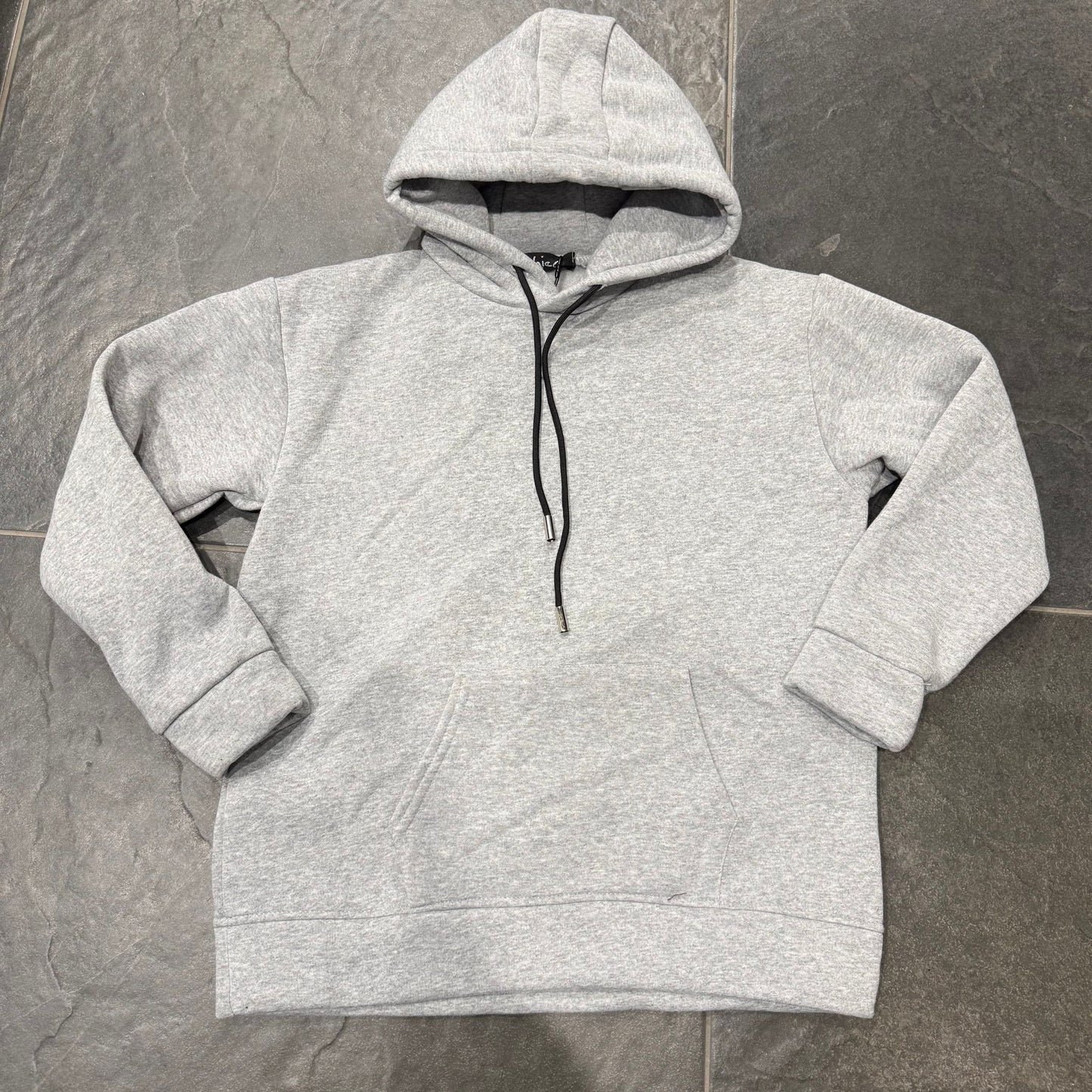 9130 FELPA BIMBO GRIGIA - felpa bimbo - IO CHICO