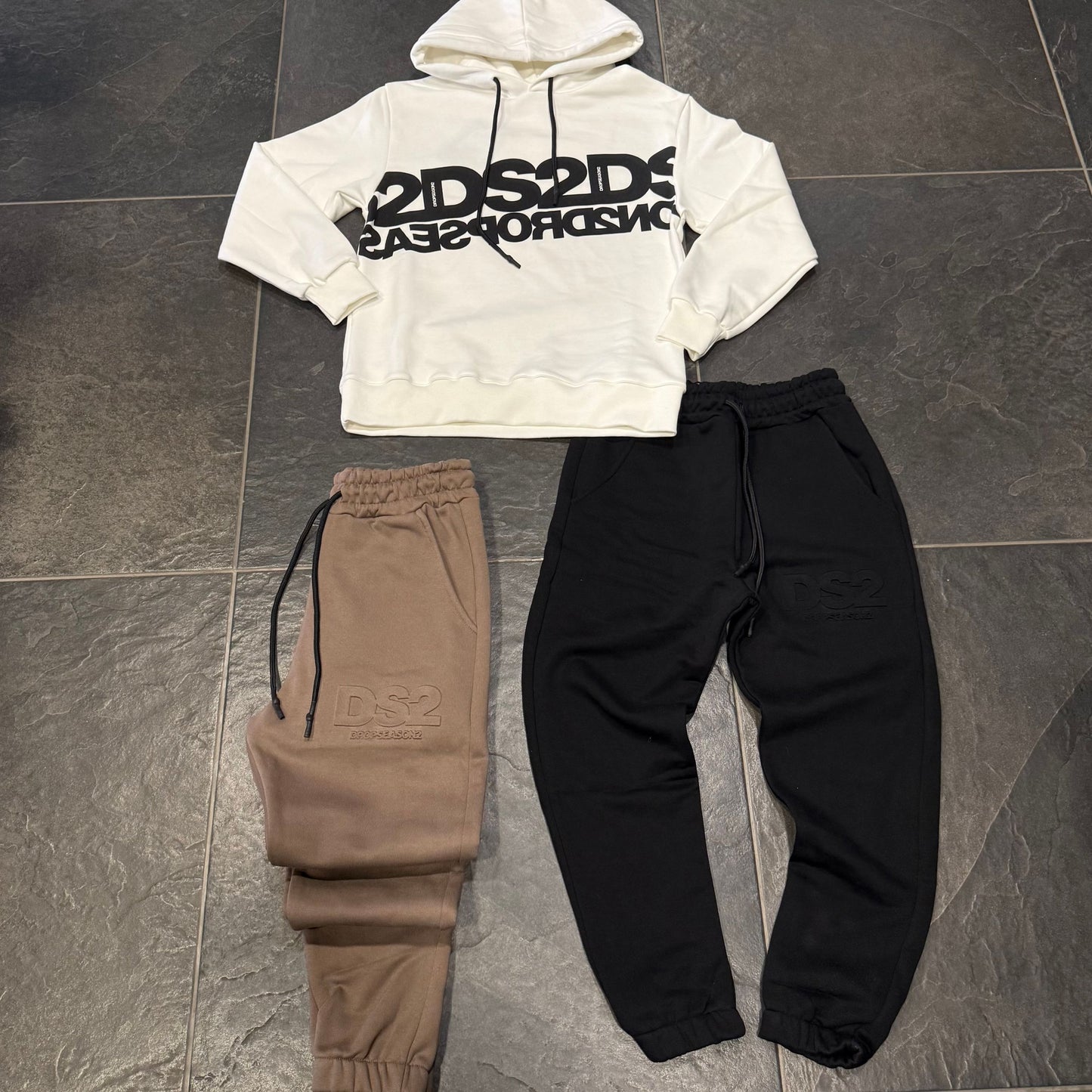 FW252108 FELPA DS2 BIANCA - FELPA UOMO - DROP SEASON 2