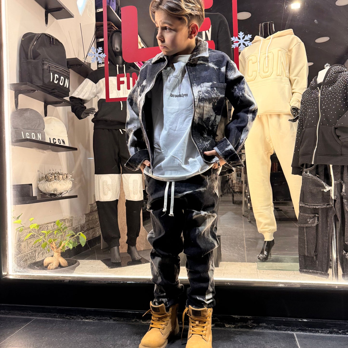 CORDSET 301225 NERO BIMBO - Coordinato bimbo/junior - IO CHICO