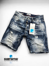 SHORT LUCKY BLU - Jeans uomo - CIANOTIC