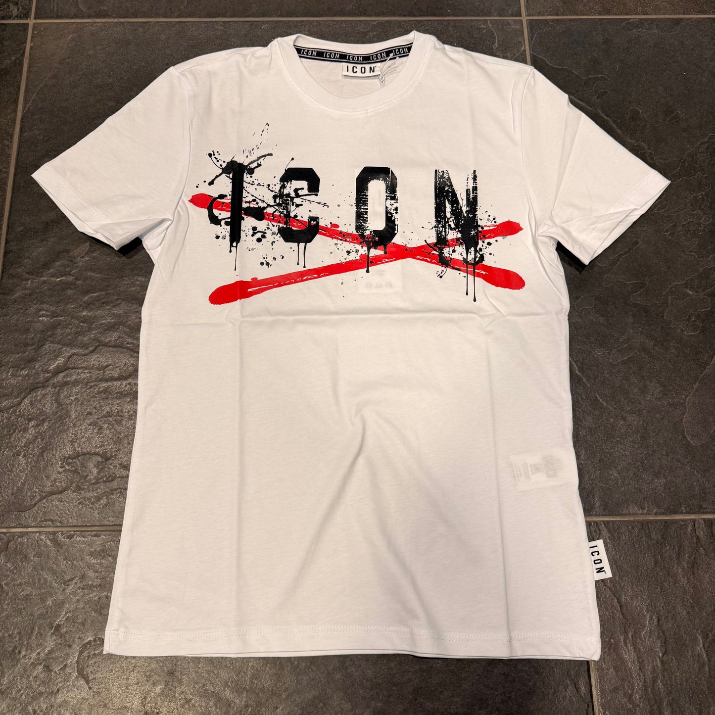 IUT015 T-SHIRT ICON BIANCA - T-shirt uomo - icon