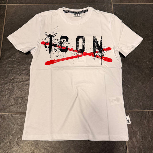 IUT015 T-SHIRT ICON BIANCA - T-shirt uomo - icon