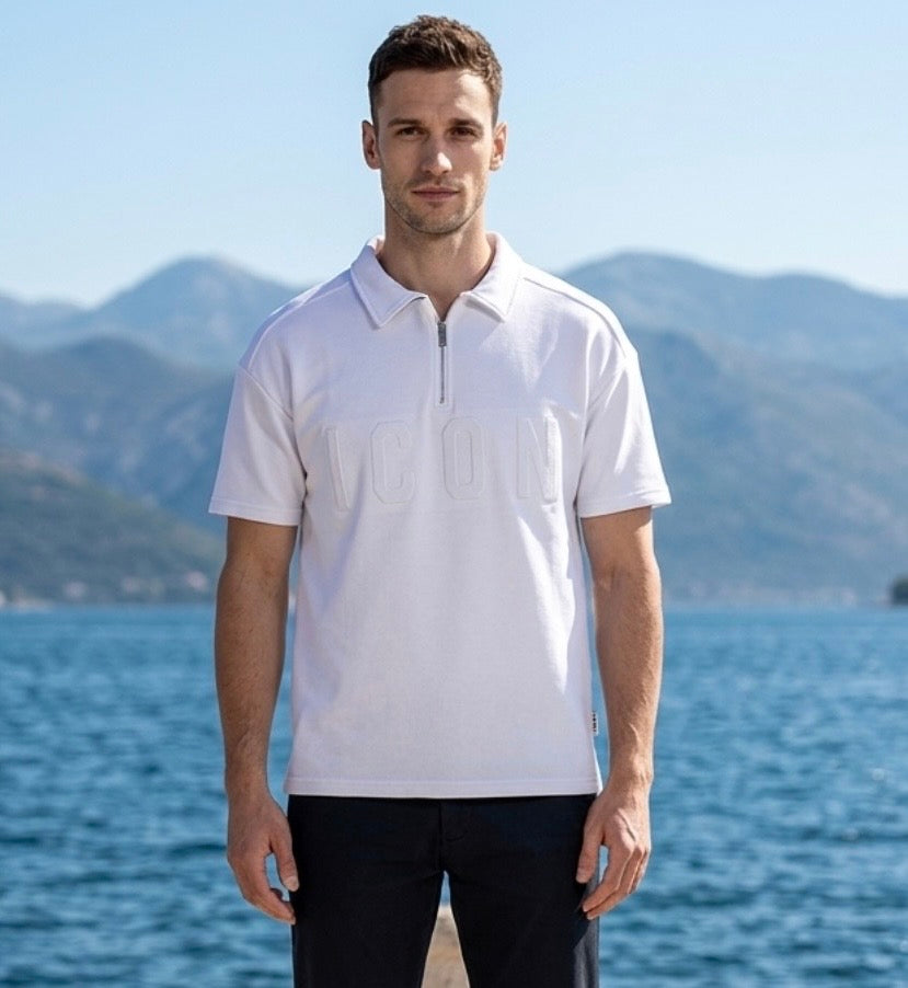 IUT035 POLO ICON BIANCA - T-shirt uomo - icon