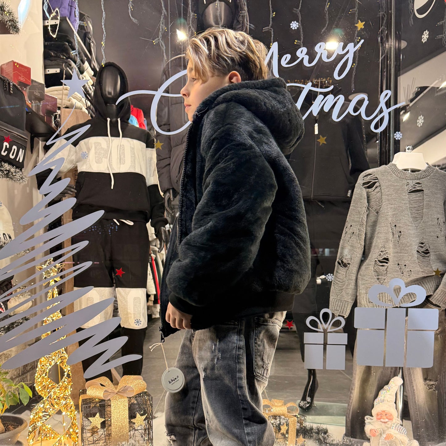 SZ147 GIUBBINO BIMBO REVERSIBILE - GIUBBINO BIMBO - IO CHICO